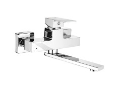 Waschtischarmatur in Silber...