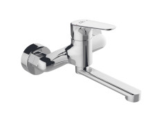 Waschtischarmatur in Silber...