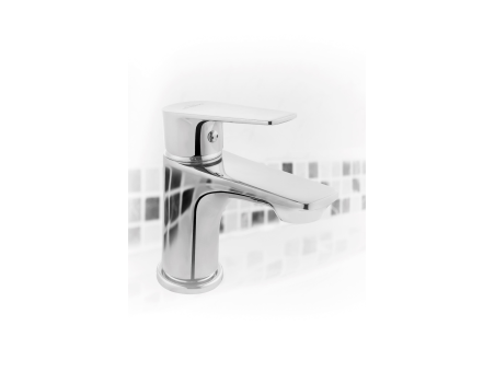 Waschtischarmatur Silber DOKOS Kleine Wasserhahn Mischbatterie