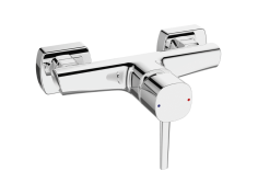 Brausearmatur in Silber...