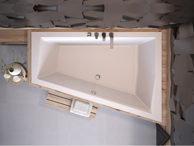 Badewanne Eckwanne Intimas Slim...