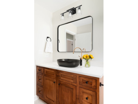 Waschtischarmatur Schwarz GABRO Hoch Wasserhahn Mischbatterie