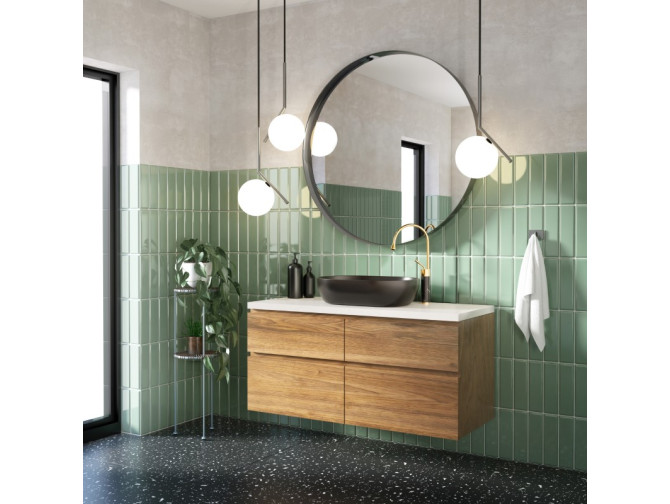 Waschtischarmatur Schwarz-Gold GABRO...