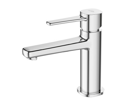 Waschtischarmatur Silber GLAMOUR Kleine Wasserhahn Mischbatterie