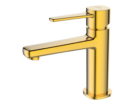 Waschtischarmatur Gold GLAMOUR Kleine Wasserhahn Mischbatterie