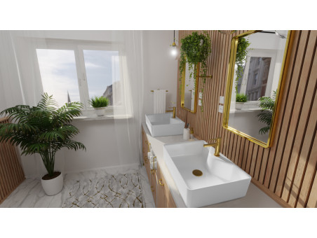 Waschtischarmatur Gold GLAMOUR Kleine Wasserhahn Mischbatterie