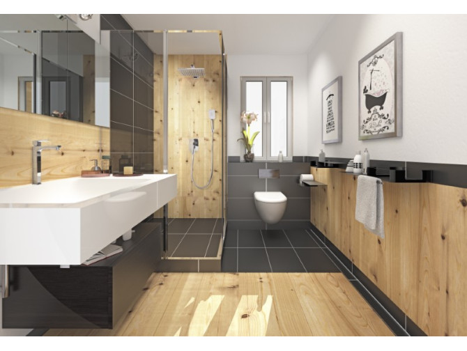 Waschtischarmatur Silber NYKS Hoch...