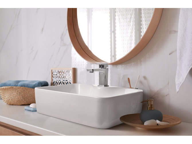 Waschtischarmatur Silber PAROS Kleine... Waschtischarmatur Silber PAROS Kleine...