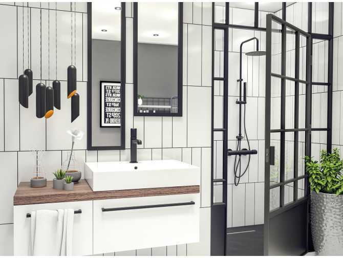 Waschtischarmatur in Schwarz PRETTO... Waschtischarmatur in Schwarz PRETTO...