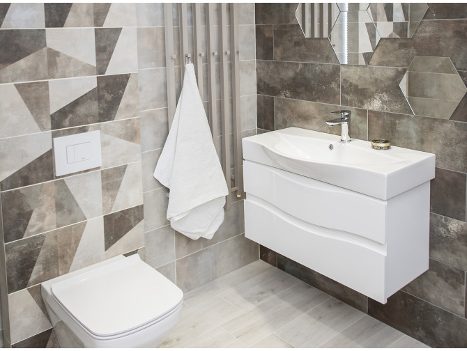 Waschtischarmatur in Silber RAILA...