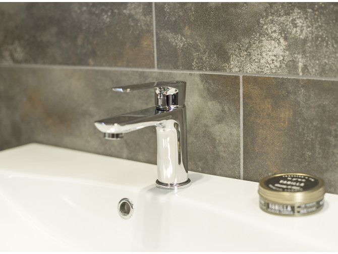 Waschtischarmatur in Silber RAILA...