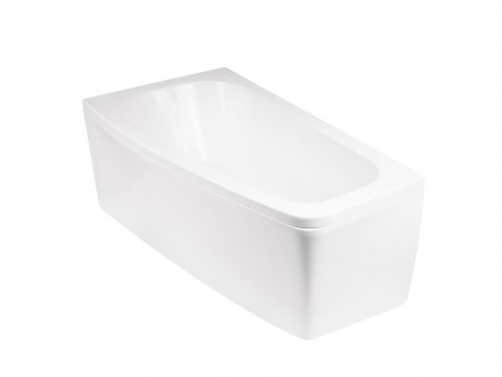 Badewanne Eckwanne Luna 150x80 Links | Ablauf Viega & Füße GRATIS !