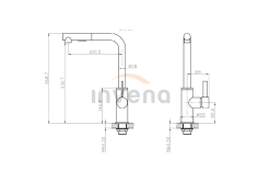 Küchenarmatur Schwarz PRETO... 2