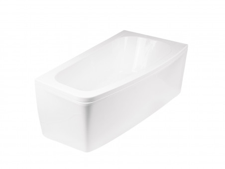 Badewanne Eckwanne Luna 150x80 Rechts| Ablauf Viega & Füße GRATIS !