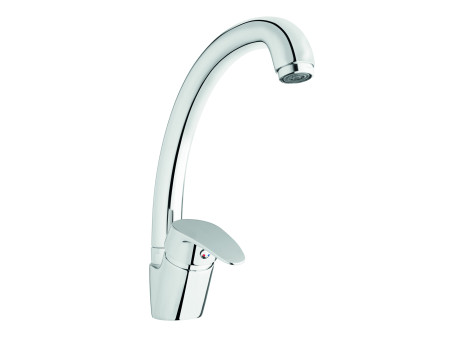 Küchenarmatur Silber AVA Wasserhahn Küchenmischer