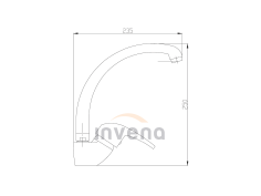 Küchenarmatur Silber AVA... 2