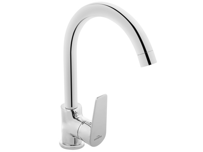 Küchenarmatur Silber DOKOS Wasserhahn Küchenmischer