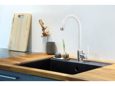 Küchenarmatur Weiß IRON... 2