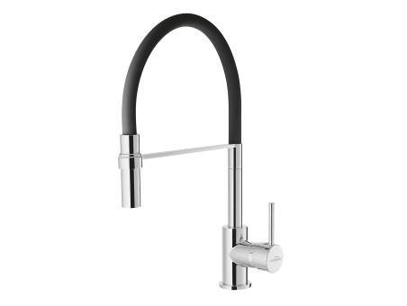 Küchenarmatur Schwarz KAMELEONE Wasserhahn Küchenmischer