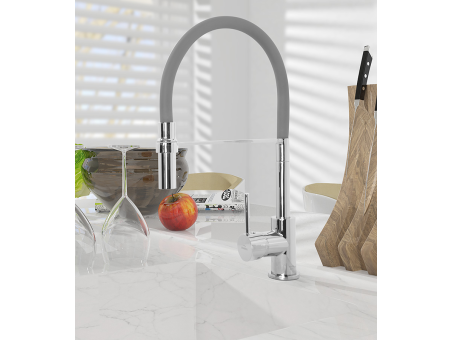 Küchenarmatur Beige KAMELEONE Wasserhahn Küchenmischer