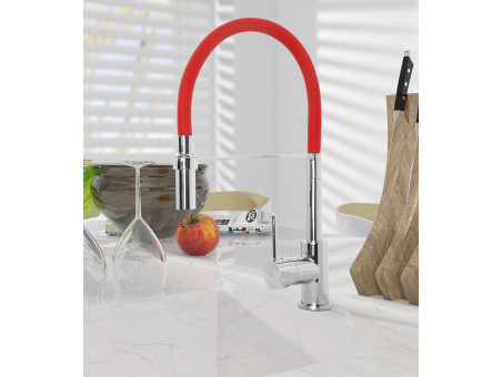 Küchenarmatur Rot KAMELEONE Wasserhahn Küchenmischer