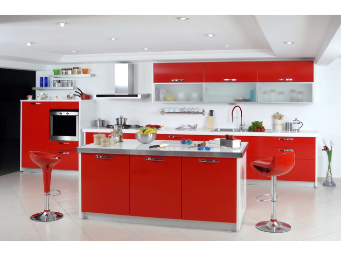 Küchenarmatur Rot KAMELEONE...