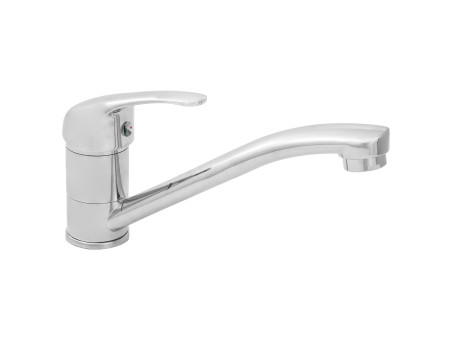 Küchenarmatur Silber MITRIS Wasserhahn Küchenmischer