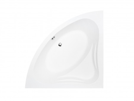 Badewanne Eckwanne Miaz 130x130 | Ablauf Viega & Füße GRATIS !