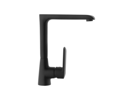 Küchenarmatur Schwarz SIROS Wasserhahn Küchenmischer