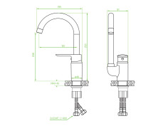 Küchenarmatur in Silber... 2