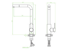 Küchenarmatur in Silber... 2