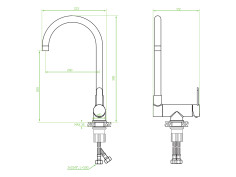 Küchenarmatur in Silber... 2