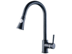 Küchenarmatur in Schwarz...