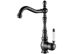 Küchenarmatur in Schwarz...