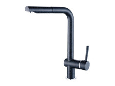 Küchenarmatur in Schwarz...