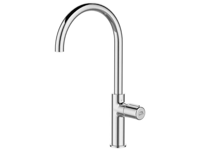 Küchenarmatur in Silber PRETTO  Wasserhahn Küchenmischer