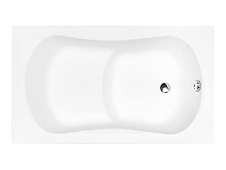 Badewanne Rechteck Aria 120x70 | Ablauf Viega & Füße GRATIS !