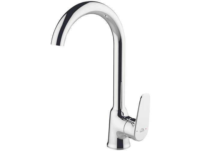 Küchenarmatur in Silber RONDOZ Wasserhahn Küchenmischer