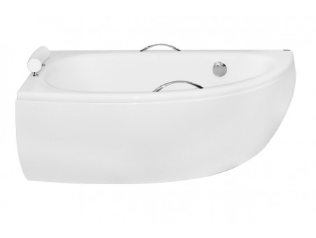 Badewanne Eckwanne Milena Premium 150x70 Links | Ablauf Viega & Füße GRATIS !