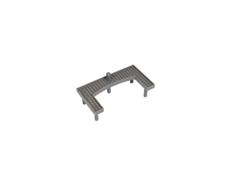 Komplettset Duschrinnen DUPLEXA 110, Edelstahl Silber, 2in1 Befliesbar Abfluss