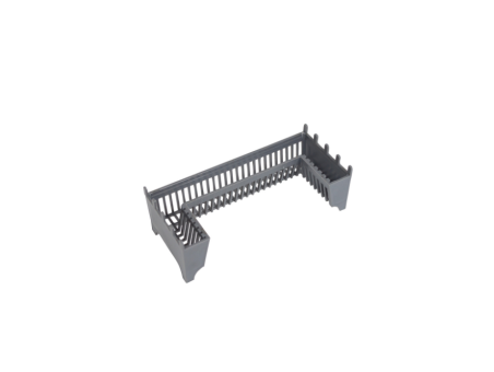 Komplettset Duschrinnen DUPLEXA NEXT 80, Edelstahl Silber, 2in1 Befliesbar Abfluss