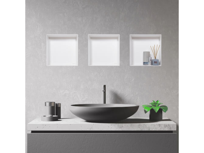 Duschregal Unterputz 30x30x10 cm... Duschregal Unterputz 30x30x10 cm...