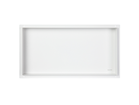 Duschregal Unterputz 30x60x10 cm Wandnische WALL BOX NO RIM Weiß