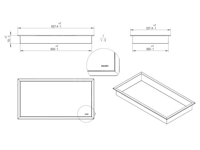 Duschregal Unterputz 30x60x7 cm... Duschregal Unterputz 30x60x7 cm...