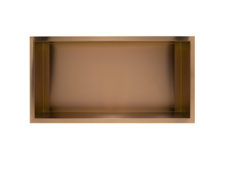 Duschregal Unterputz 30x60x10 cm Wandnische WALL BOX ONE Kupfer