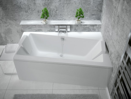 Badewanne Eckwanne Infinityz 170x110 Rechts | Ablauf Viega & Füße GRATIS !