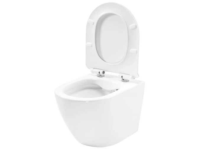 WC-Toilette: Schüssel ROLO Weiß mit...