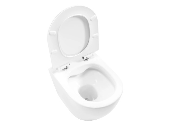 WC-Toilette: Schüssel ROLO Weiß mit...