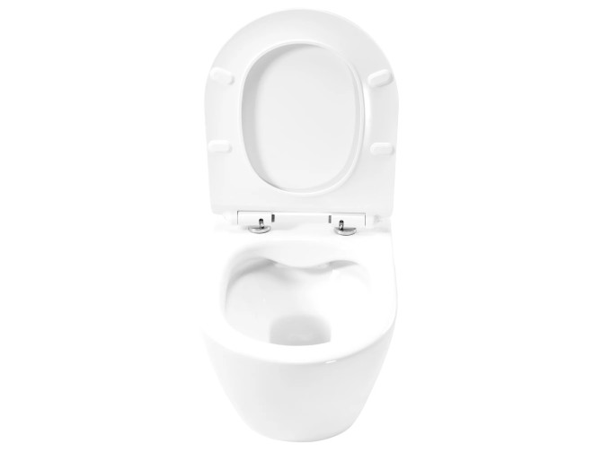 WC-Toilette: Schüssel ROLO Weiß mit...