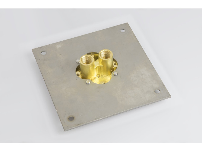 Freistehende Badewannenarmatur in...